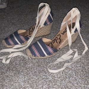 Sam Edelman lace up sandals